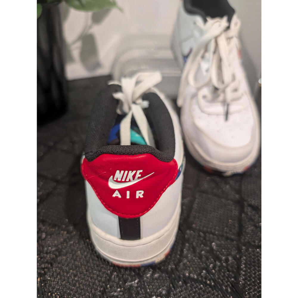 Airforce Ones Size 9 Shadow Multi Color Tennis Sh… - image 1